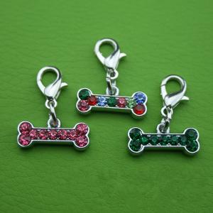 fabbricazione di ossa animali piastrine personalizzati tag personalizzato lega di zinco disponibile tag