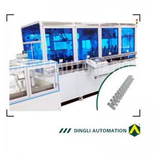 Macchina automatica per assemblaggio morsettiere