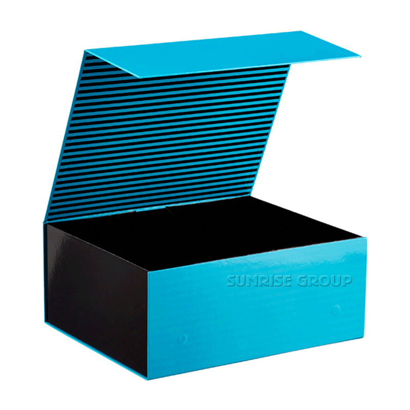 Scatola regalo pieghevole chiudibile con chiusura magnetica #collapsiblebox