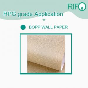 Carta sintetica PP bianca resistente agli strappi per borsa a mano