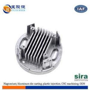 Fabbricazione di pezzi pressofusi ad alta pressione con magnesio e magnesio certificati ISO