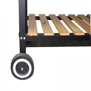 Barbecue esterno a carbonella da giardino