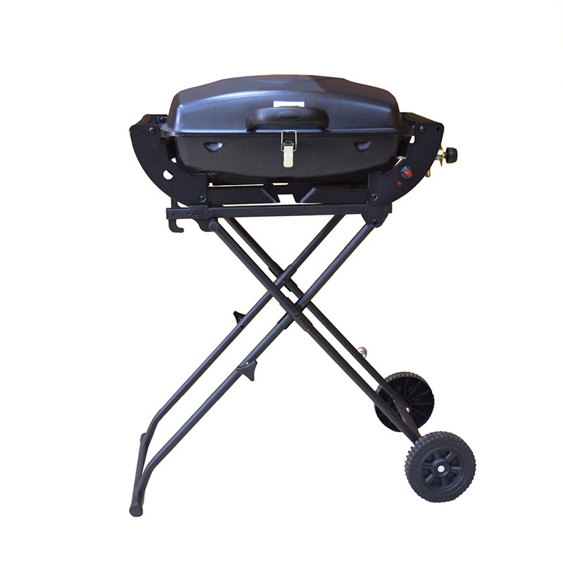 Grill a gas portatile per esterno griglia ad altezza regolabile per barbecue