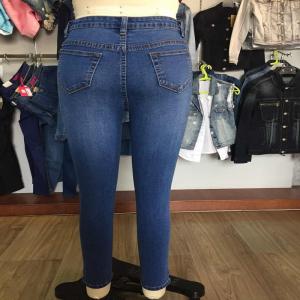 jeans skinny blu da moto WS101126