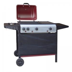 marchio di approvazione 3 + 1 bruciatori barbecue all'aperto griglia spot griglia con via
