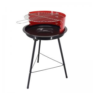 a basso prezzo e regolabile in altezza esterna semplice carbone barbecue grill