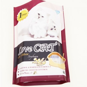 tasca superiore in plastica con cerniera