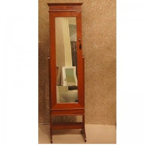 armadio di gioielli in legno