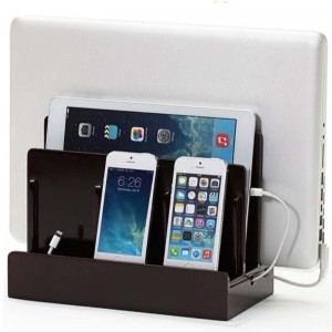 stazione di ricarica multi-dispositivo ad alta lucentezza