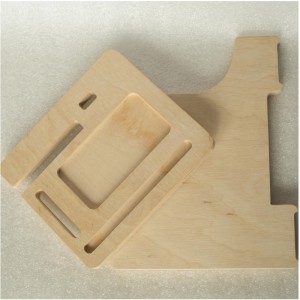 Valet di ricarica in legno