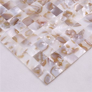 wall art shell mosaico di villa sfondo naturale