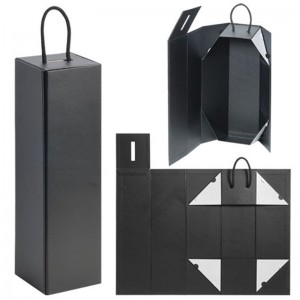 lusso personalizzata di cartone di vino raggruppabili confezioni regalo all'ingrosso