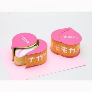 forma del cuore di imballaggi di cartone dono di lusso