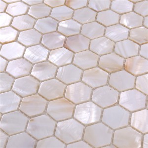 la produzione naturale bk18 viola madreperla conchiglia paraspruzzi mosaico di tessere