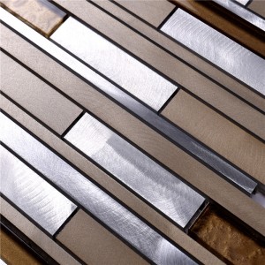 hlc40 3d di vetro e alluminio golden seleziona mosaico interno salotti muro decorativo e pavimento design