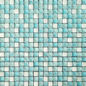puro ghiaccio blu mare vetro rotto e unico mosaico sauna spa le piastrelle per la vendita