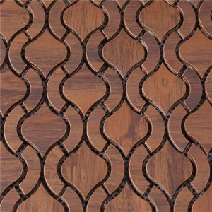 buona qualità superficie opaca della cooper tessera al mosaico