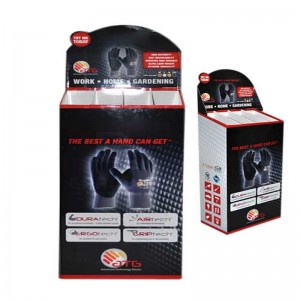 2018 portatile op cartone pavimento mostra, promozionale prodotto pop posizione di cartone