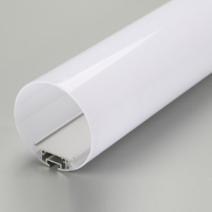 superficie di alluminio anodizzato led rotondo profilo portato nastro luce