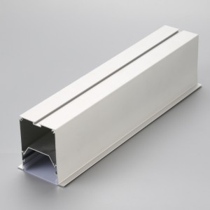 6063 alluminio condotto striscia di profilo con tappo montaggio video