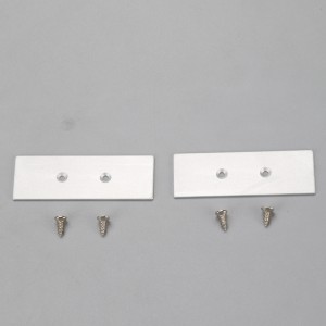 due luci led profilo portato profilo in alluminio 2 lungo i lati, portarono il nastro luci