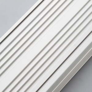 ha portato l'alluminio profilo con pc diffusore piatta forma