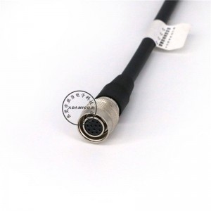 collegamento telecamera cavo industriale circolare a 12 pin