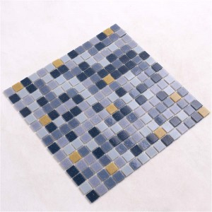 Spessore di vetro 4mm della tessera di vetro della piscina iridescente di prezzo basso