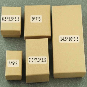 Imballaggio pieghevole per scatole di carta kraft pieghevole