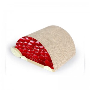 2018 Amazon vendita calda cartone ondulato letto gatto / gatto Scratch Toy / Cat Scratcher Board