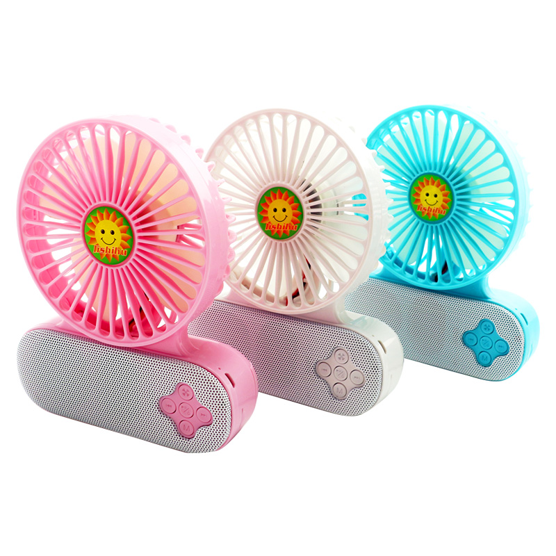 Ventola altoparlante bluetooth con ventola per raffreddamento estivo con usb / batteria