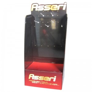 Espositore a doppio lato di materiale cartaceo personalizzato per film cellulare