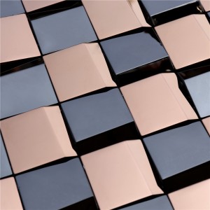 Piastrelle a mosaico tridimensionale colorate per decorazione HSW-18188