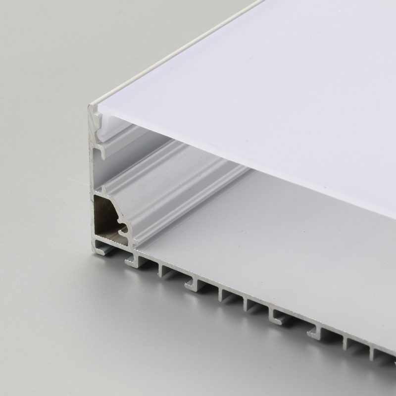 Profilo di canale in alluminio con striscia LED personalizzata da 1 m
