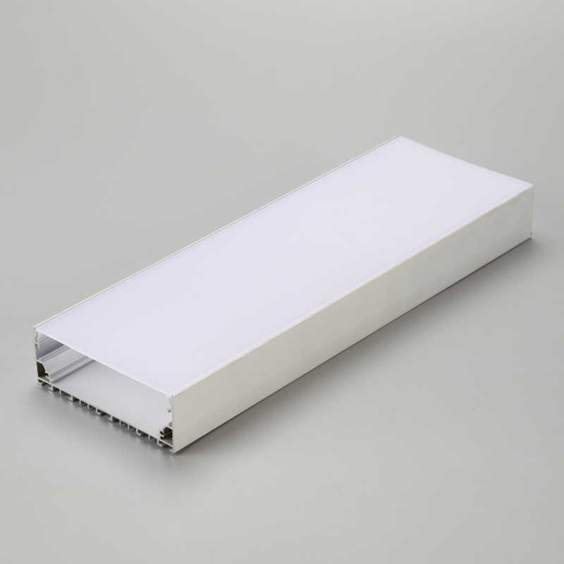 Profilo di canale in alluminio con striscia LED personalizzata da 1 m