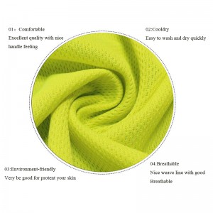 Tessuto in maglia di poliestere