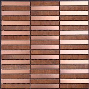 Mosaico smaltato lucido per piastrelle art. HSW18167