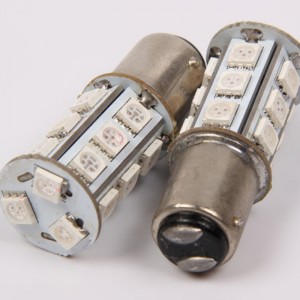 1157 bay15d p21 / 5w 18smd 5050 luce di stop a led