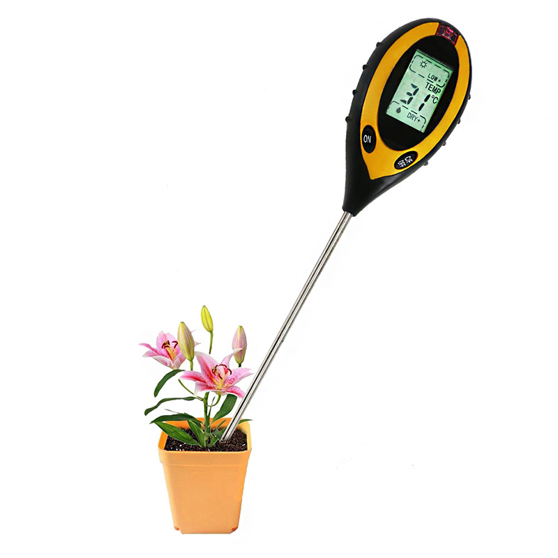 Nuova lista International Garden Flora Monitor per fiori Cura del suolo Luce dell'acqua Smart Tester