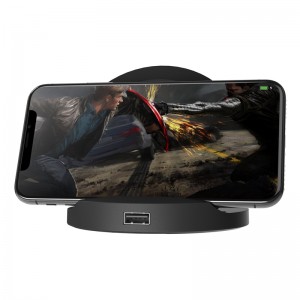 KPS-9701HC caricabatterie wireless estensibile e pieghevole. Modalità privata