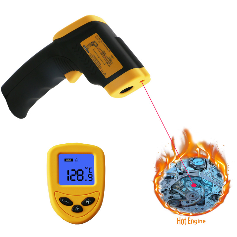 Termometro industriale infrarosso della pistola di temperatura del laser del prodotto di vendita calda popolare