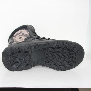 pu rivestita di cuoio \ 'stivale militare dell'esercito di uomini superiore