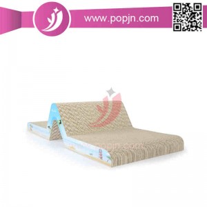 Scratcher Scratcher Lounge Cat Logo a colori personalizzato