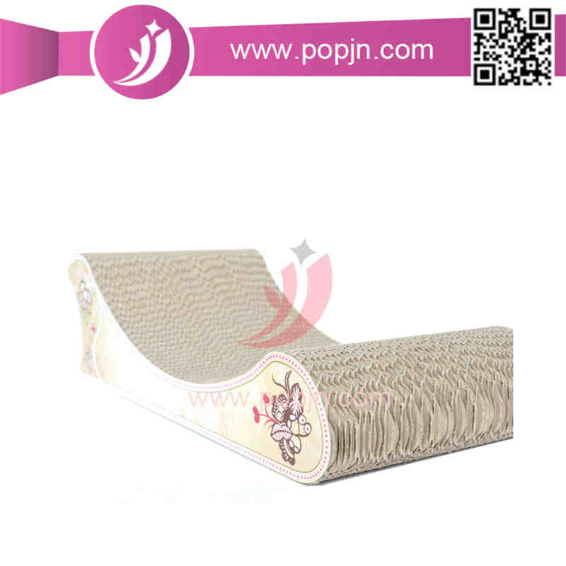 Scratcher Scratcher Lounge Cat Logo a colori personalizzato