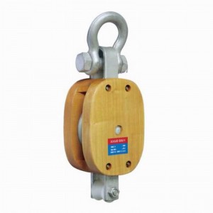 Regular Wood Block-Single with Shackle