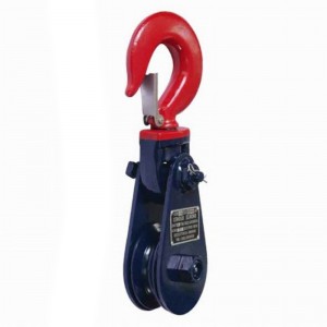 H418 Blocchetto di prova con gancio verniciato