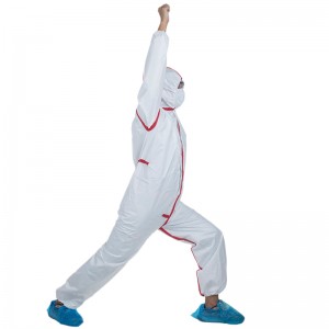 Tute microporose monouso della tuta mimetica Class 5/6