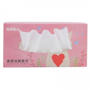 Trucco rimozione della salvietta