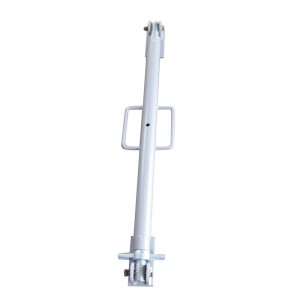 Grigio rivestito in polvere puntello puntellamento parete cassaforma triangolo armatura