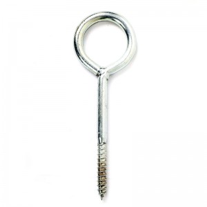 Vite Bullone Oculare Dia 51mm Bianco Zincato